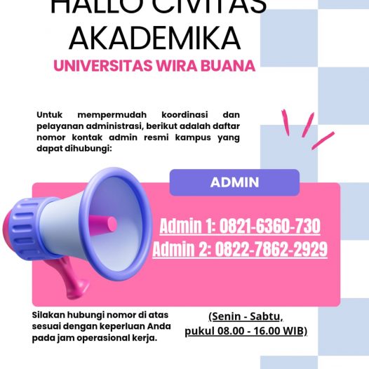 INORMASI ADMIN UNIV WIRA BUANA