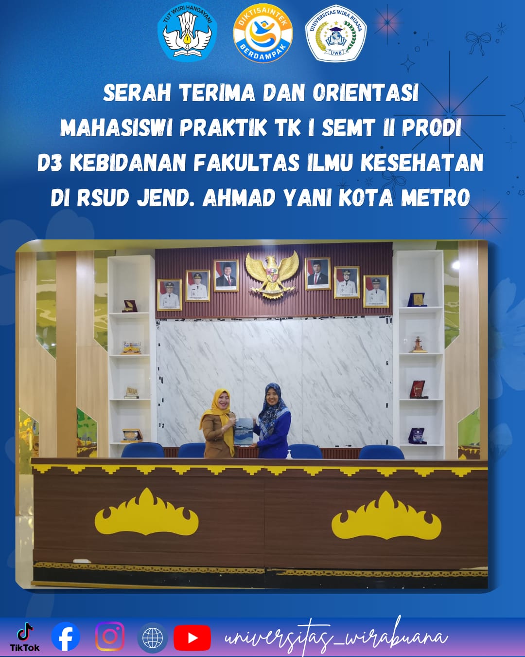 SERAH TERIMA DAN ORIENTASI TK I SEMT II